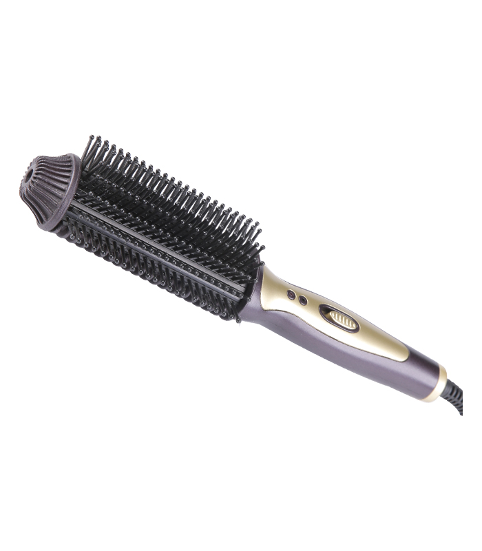 Elektrisk Hot Comb keramisk belegg Hårrettingsbørste ZR-070B